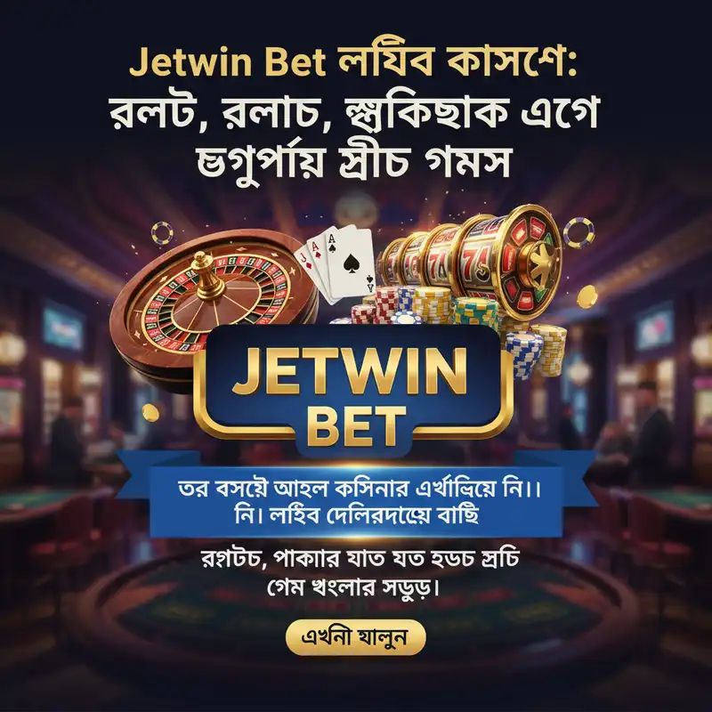 Jetwin Bet লাইভ ক্যাসিনো ব্যানার